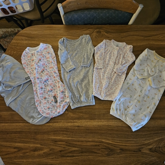 SwaddleMe Pajamas 22 Swaddle Me Carters 3m Bundle Of 5 Swaddles And Sleep Shirts Poshmark